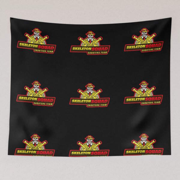 Item preview, Yellow Skeleton Boss Squad Shooters Team -Cool Gaming Design  designed and sold by Red-ElYoubi.