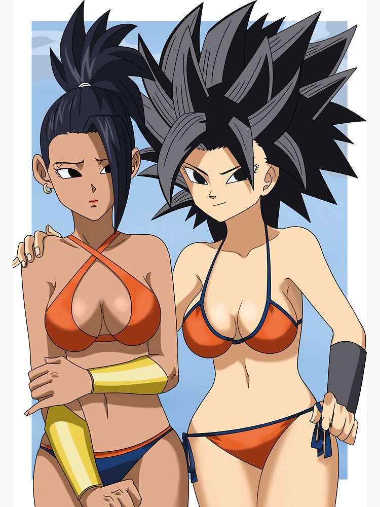 Caulifla And Kale Bikini Magnet