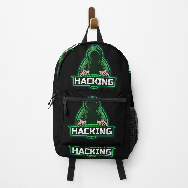 Item preview, Lets The Hacking Begins-Cool Vintage Mysterious Hacker Design  designed and sold by Red-ElYoubi.