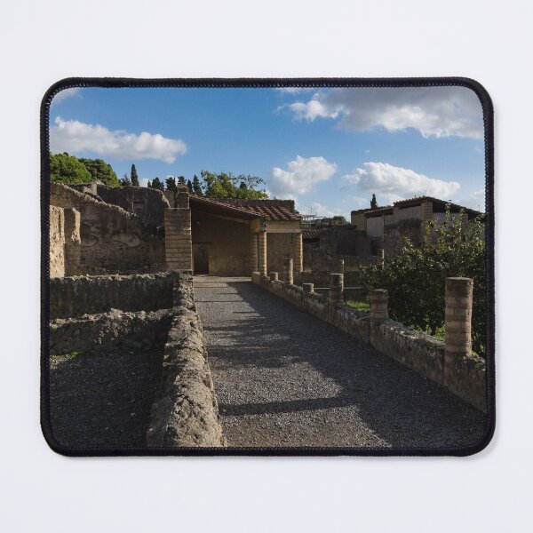 Item preview, Herculaneum Ruins - Sun and Shade Rough Stonewall Perspective designed and sold by Georgia Mizuleva.