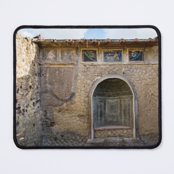 Item preview, Herculaneum House - Elegant Arched Alcove and Mosaic Wall Art designed and sold by Georgia Mizuleva.