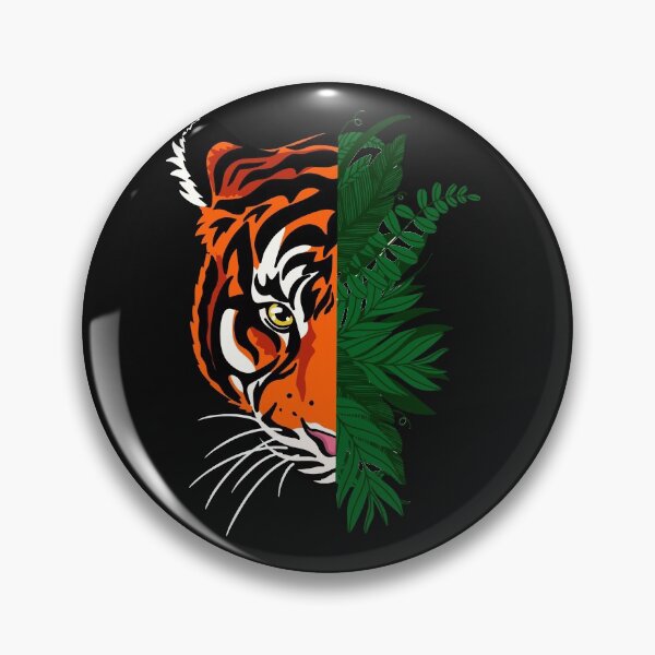Item preview, Tiger Tropical Leaves vector illustration designed and sold by SSK Designs.