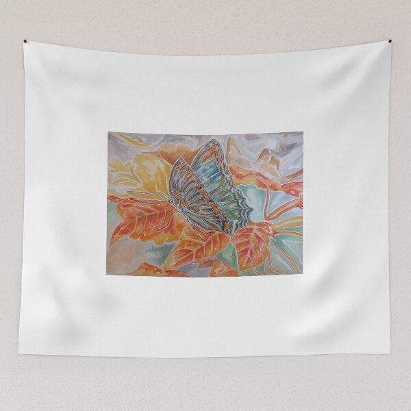 Item preview, Butterfly on Autumn Leaves designed and sold by Kate Hebden-Brittain.