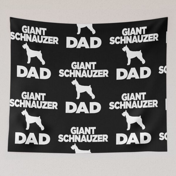 Item preview, Giant Schnauzer Dad Dog Lover Silhouette designed and sold by rawlingspryoxny.