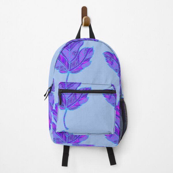 Item preview, Autumn is back, an autumn leaf in blue                               designed and sold by oomboomtees.