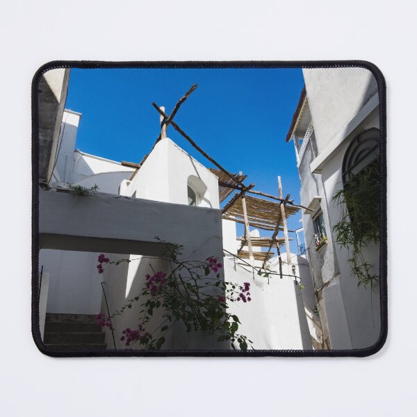 Item preview, Whitewashed Mediterranean Courtyard - a Charming Traditional Home on Capri Island, Italy designed and sold by Georgia Mizuleva.
