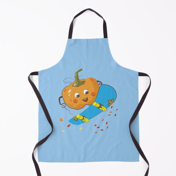 Item preview, Pumpkin On Skateboard With Leaves                  designed and sold by oomboomtees.