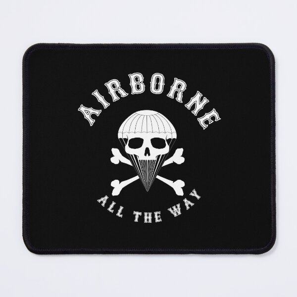 Item preview, Airborne All The Way Skull designed and sold by baggss.
