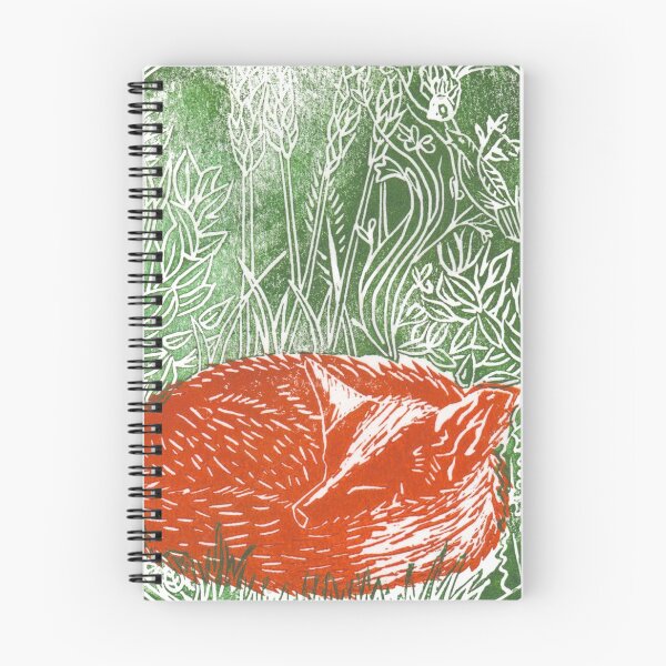 Item preview, Snoozing Fox designed and sold by CraftyBunStudio.