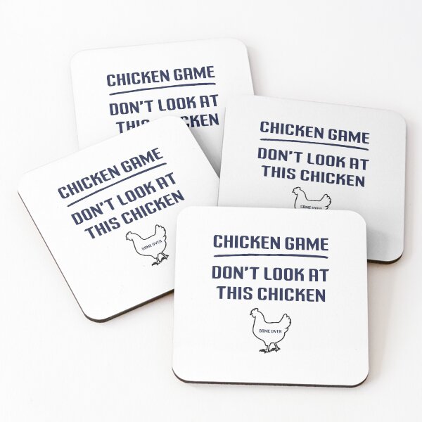 Item preview, Chicken Game Don’t Look At this Game Over Joke Funny Retro Cool designed and sold by Beinfashion.