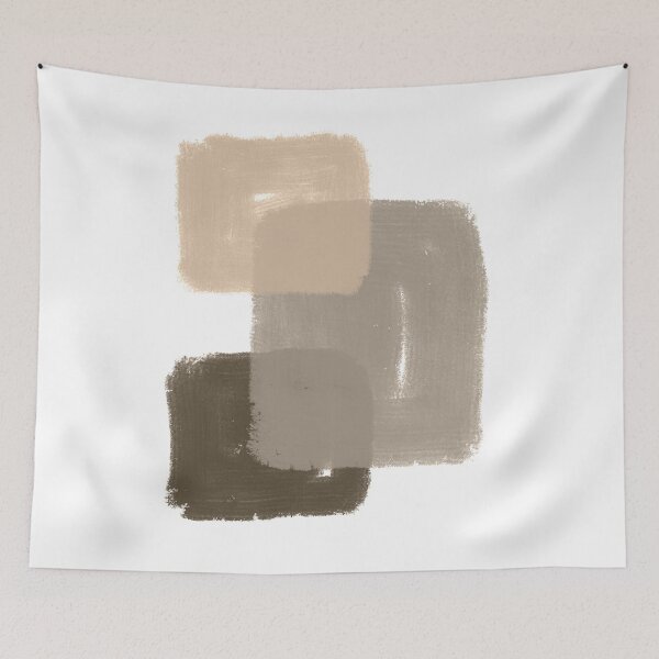 Item preview, Earth Tone Neutral Color Paint Brush Strokes designed and sold by oceanwindprints.