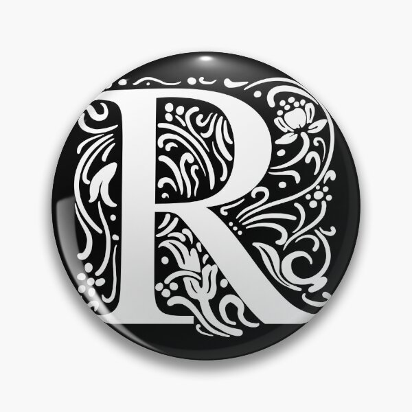 Item preview, Illuminated Initial R designed and sold by rogue-design.