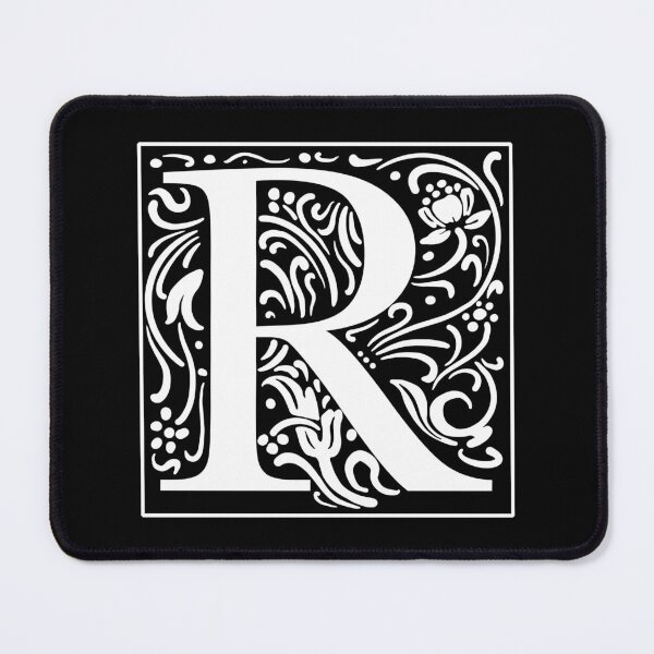Item preview, Illuminated Initial R designed and sold by rogue-design.