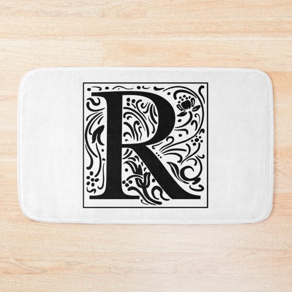 Item preview, Illuminated Initial R designed and sold by rogue-design.