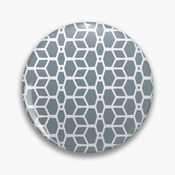 Item preview, Blue and White Tessellation Line Pattern 4 Pairs Dulux 2022 Popular Colour Denim Drift - Color Trends designed and sold by ColorOfTheYears.