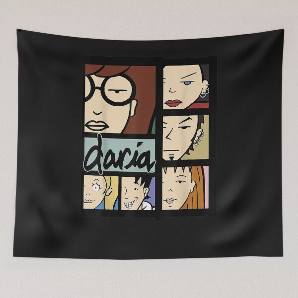 Item preview, Daria Character Panels Logo designed and sold by Victoriawhite69.