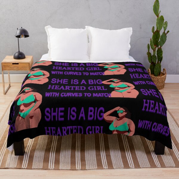 Item preview, She is a Big Hearted Girl with Curves to match. designed and sold by DDDStudio.