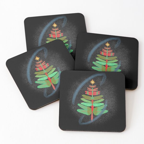 Item preview, Dragonfly Christmas Tree Spray Paint Style designed and sold by Onewivnacher.