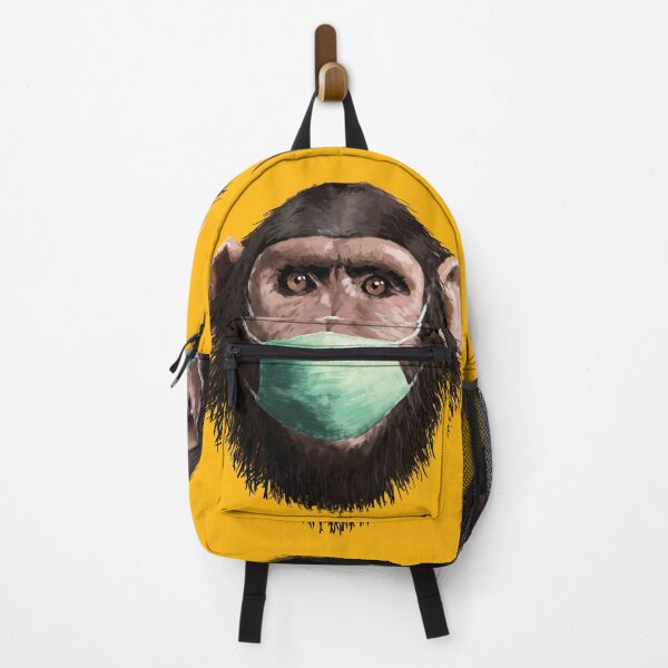 Item preview, chimp in mask designed and sold by Yerlanio.