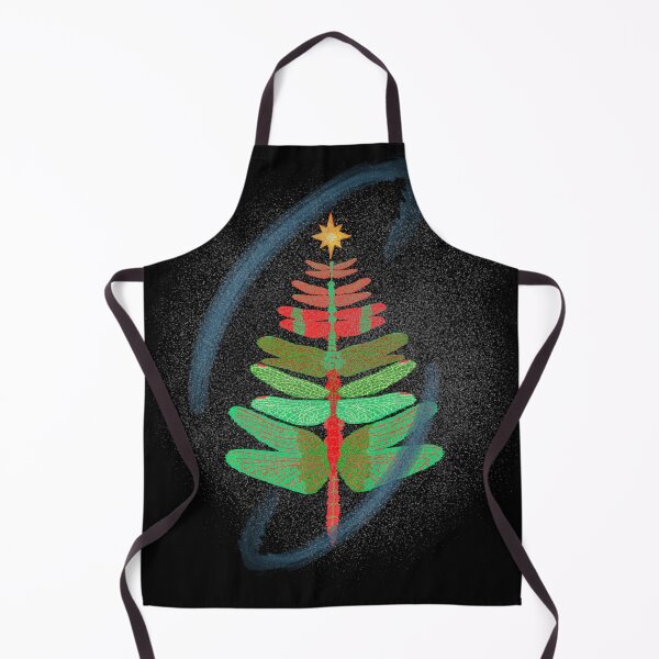 Item preview, Dragonfly Christmas Tree Spray Paint Style designed and sold by Onewivnacher.