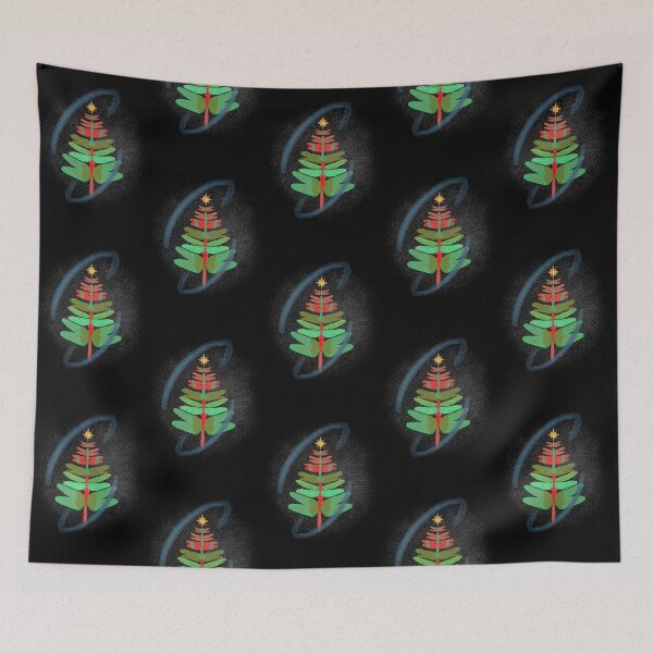Item preview, Dragonfly Christmas Tree Spray Paint Style designed and sold by Onewivnacher.