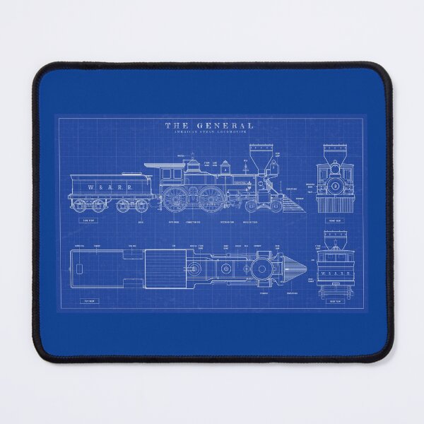 Item preview, The General. American Steam Locomotive (Blueprint) designed and sold by BGALAXY.
