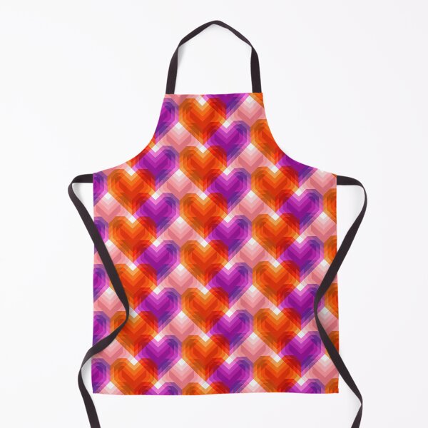 Item preview, Glowing geometric hearts designed and sold by Irina Ivanova.