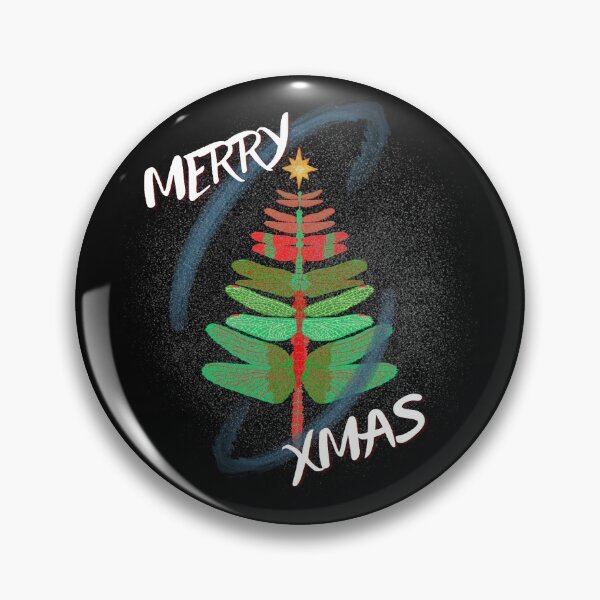 Item preview, Dragonfly Christmas Tree Spray Paint Style designed and sold by Onewivnacher.
