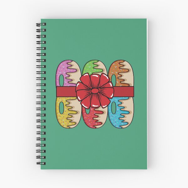 Item preview, Six pack of donuts with a ribbon decoration for christmas designed and sold by Donutlovers.