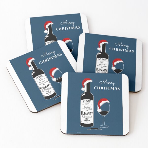 Item preview, Wine at Christmas - Withnail and I style designed and sold by HandmadeFilms.