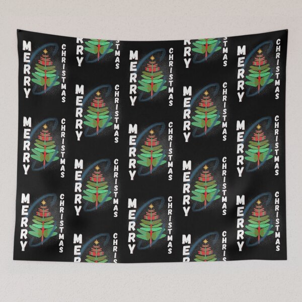 Item preview, Dragonfly Christmas Tree Spray Paint Style designed and sold by Onewivnacher.