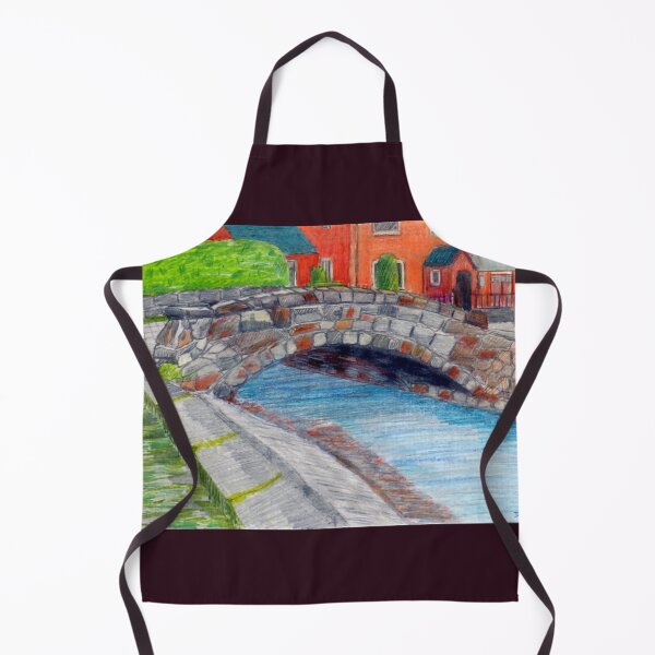 Item preview, 598 - RIVER EITHA, MILL LANE, PENYCAE - DAVE EDWARDS - COLOURED PENCILS - 2021 designed and sold by BLYTHART.