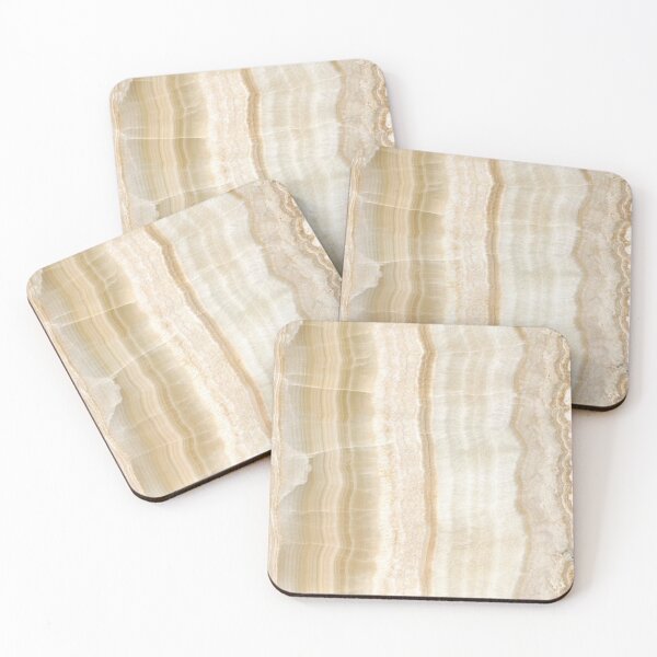 Item preview, Neutral, beige and white marble print designed and sold by HadeeeeL.