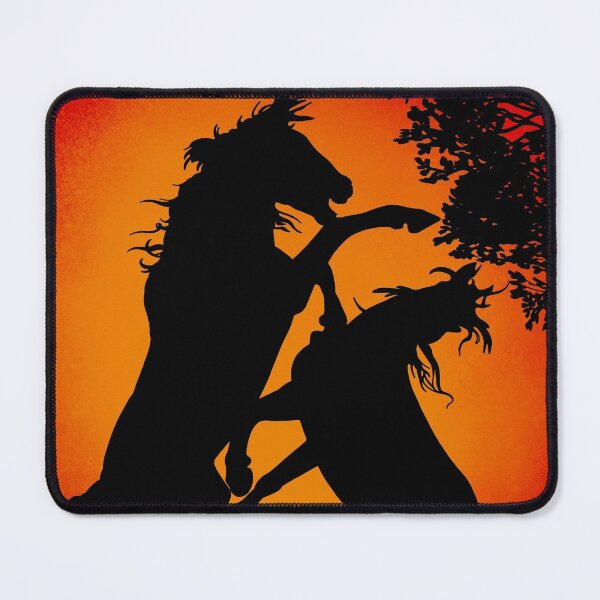 Item preview, Sunset Wild Horses | Western | Cowboy | Mustangs designed and sold by TalesFromTrails.