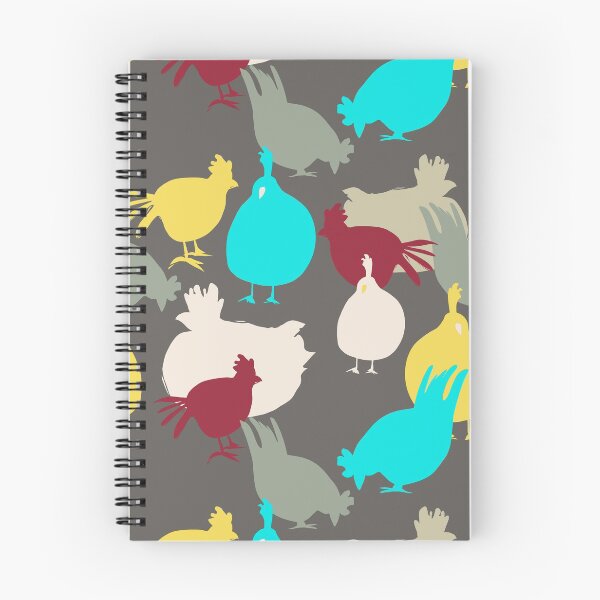 Item preview, Pollos ocupados designed and sold by Christine Philbrick.