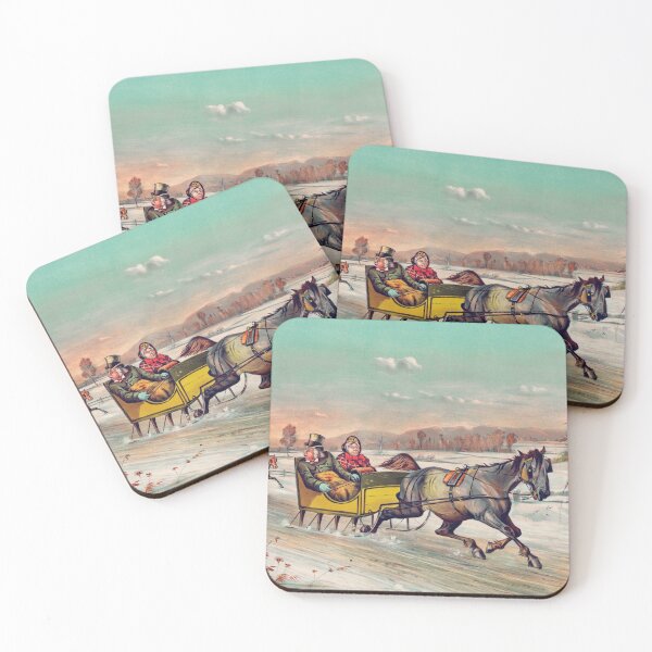 Item preview, "Waking up the old mare" Chromolithograph (ca. 1881) by Currier & Ives designed and sold by Designedbysm.