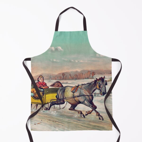 Item preview, "Waking up the old mare" Chromolithograph (ca. 1881) by Currier & Ives designed and sold by Designedbysm.