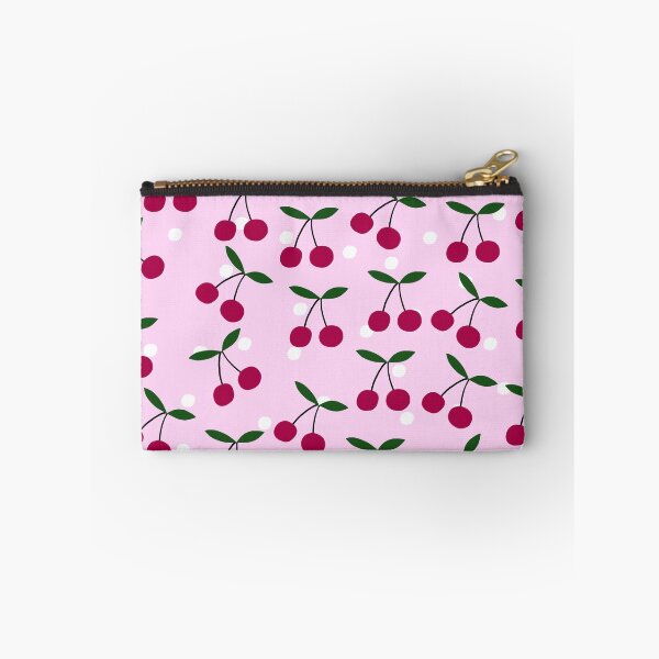 Item preview, Cute Cherry Pattern on Pink Background designed and sold by kapotka.