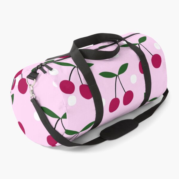 Item preview, Cute Cherry Pattern on Pink Background designed and sold by kapotka.