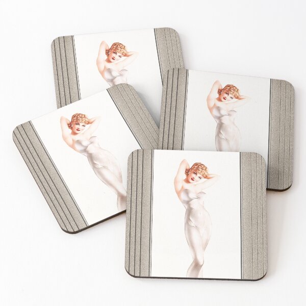 Item preview, White Silk by Alberto Vargas Classic Xzendor7 Old Masters Reproductions designed and sold by Xzendor7 Digital Art Creations.