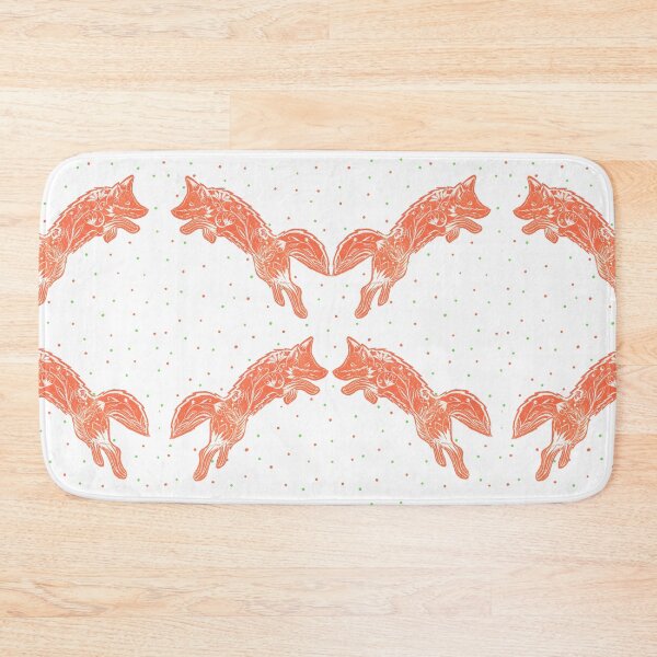 Item preview, Leaping Fox designed and sold by CraftyBunStudio.