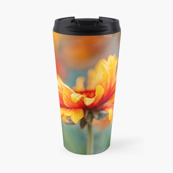 Orange flower II Travel Mug