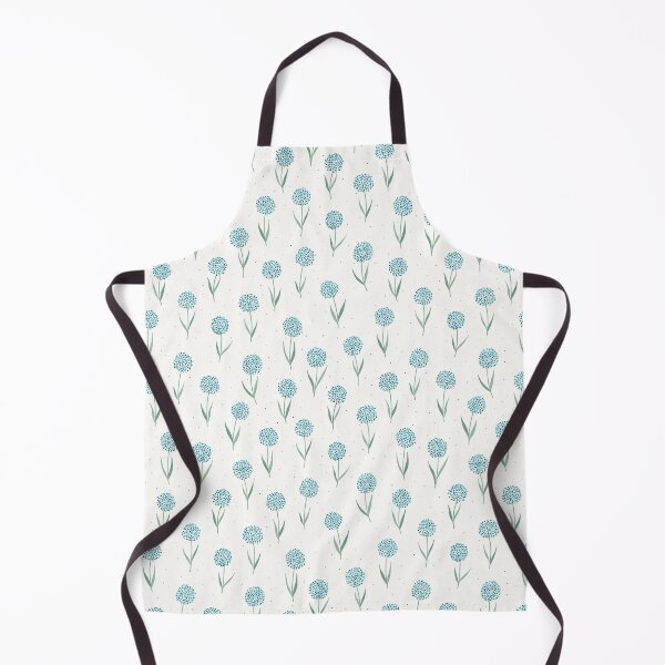 Item preview, Blue Alliums Pattern designed and sold by Calislahn.