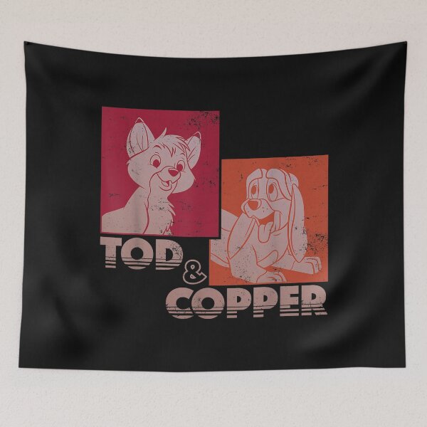 Item preview, The Fox And The Hound Retro designed and sold by KimberDeer.