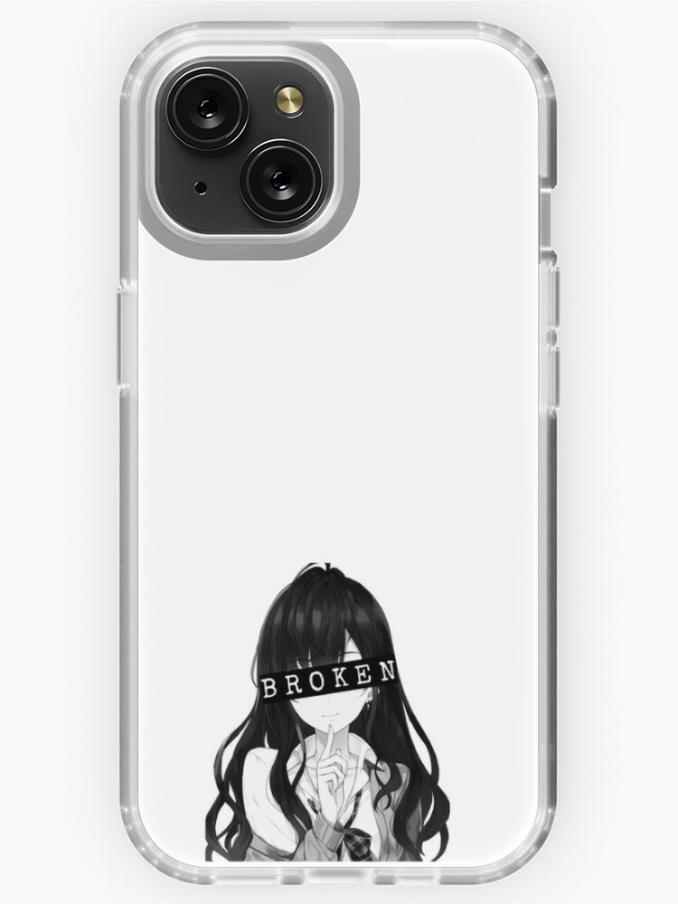 Funda transparente WAIFU Anime Girl de carga inalámbrica para iPhone 15 13  14 Plus Mini Pro Promax