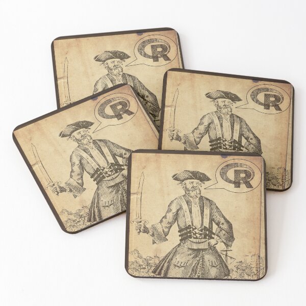 Item preview, R (arrrr) said the Pirate of Statistical Computing... designed and sold by Groenendijk.