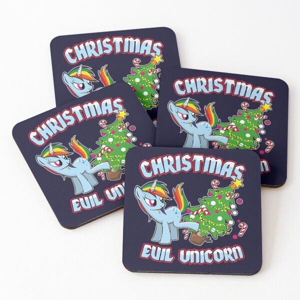 Item preview, Christmas Evil Unicorn designed and sold by boec gear.