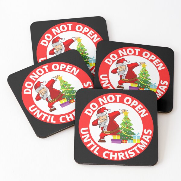 Item preview, Do Not Open Until Christmas. Christmas Present Funny designed and sold by RGRamsey.