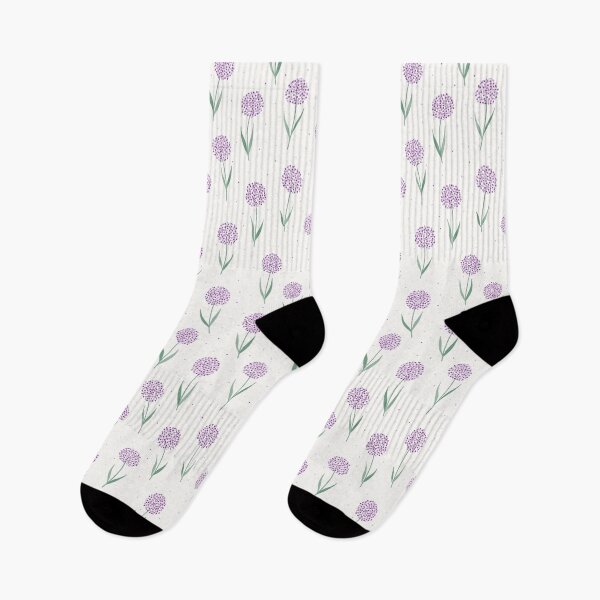 Item preview, Purple Alliums Pattern designed and sold by Calislahn.