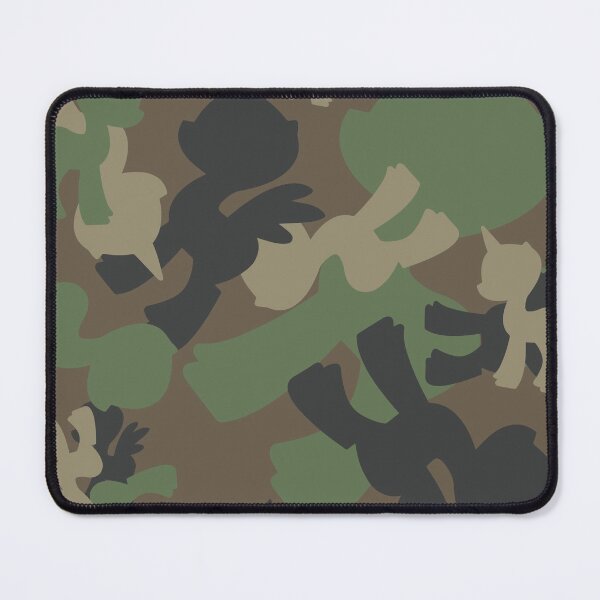 Item preview, Brony Military Woodland Camo designed and sold by samohtlion.